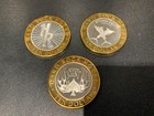 Lot Of 3 Casino Silver Strikes  999   1 8 Troy Oz    45