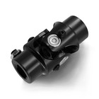 3 4  Round X 3 4  Dd Steering Universal Joint Single U Joint Shaft total Black