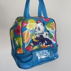 Rare   Vintage  1990 s Lisa Frank  Insulated Soft Lunch Bag Tote Pandas   Fruit 