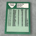 Dale Earnhardt Nascar Hofer Autographed Card 1989 Maxx  148 Martinsville Win