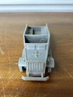 Marx Battleground desert Fox-light Gray German Apc Plastic Vehicle