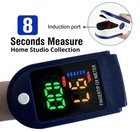 Finger Tip Pulse Oximeter Led Blood Glucose Meter For Hospital Household