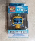 Lilo   Stitch Exclusive Stitch As A Pineapple Disney Funko Pocket Pop  Keychain
