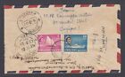 Singapore Sc 31  39 On 1957 Registered Air Mail Cover To India