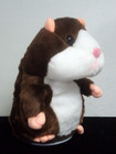 Cuddly Talking Hamster Plush Toy - Repeats What You Say