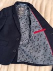 Appaman Fine Tailoring Boy s 18-24 Months Suit Charcoal Pinstriped Jacket   Pant
