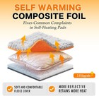 Self Warming Cat Bed Thermal Mat For Indoor Cats Large Pet Non-electric Washable