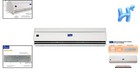 Air Curtain 36 Inches Commercial Indoor Unit 2 Speeds 907 Cfm White