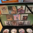 Taylor Swift Gold Plated Coin Collection Display Set  Albums Memorabilia