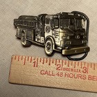 Vintage 1981 Fire Engine Belt Buckle