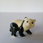 Vintage Hand Painted Panda Figurines Set Of 3  Stamped  china  Ceramic Bear Trio