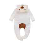 0-12months Newborn Baby Boy Girl Kids Bear Hooded Romper Jumpsuit Bodysuit Cloth