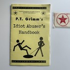 Rare P t  Grimm   The Dead Puppies Idiot Abusers Handbook   Youth Ministry Card