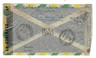 Brazil 1944 Double Censor Cover To Us  10 000 Reis Count Solo