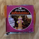 Vintage Nib Pop Art Inflatable 30    Psychedelic Pink Yellow Fire Hydrant