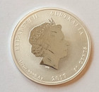 2017 Australia Year Of The Rooster Silver Coin 1 2 Oz  9999