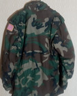 Military Cold Weather Field Coat Jacket Mens Large  liner Usa Made John Onbey Ex