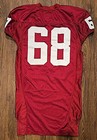 2008 Indiana University Hoosiers Home Football Game Used worn Jersey   68