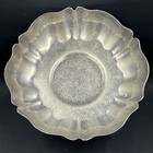 Vtg Oneida Silversmiths Silver Plated Footed Pedestal Bowl Candy Dish 5   w 3   h