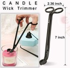 Candle Accessory Set 3 In 1 Wick Trimmer Cutter Snuffer Dipper