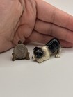 Retired Vintage Hagen Renaker Border Playful Collie Dog Puppy Trinket Figurine