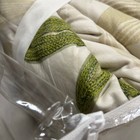 Pottery Barn Fern Embroidered Leaves Duvet Cover Bedding Full   Queen New