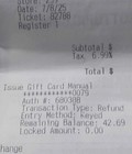 Hot Topic Merchandise Card