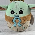 Squishmallows Star Wars Grogu Baby Yoda The Child 8 Inch Eating Frog New