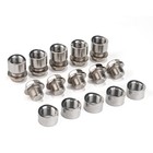 10 Set O2 Oxygen Sensor M18 X 1 5 Bung   Plug Wideband Weld On   In Nut Cap Kit