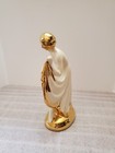 Art Nouveau Art Deco Ceramic Nude Dancing Flapper Lady Woman Figurine 1920