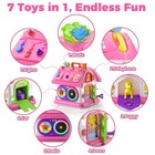 Talkfun Montessori Toy For 1 Year Old Girl Gifts  Musical Bilingual Education   