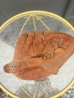 Vintage Denkert Split Finger 1940s Baseball Glove