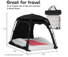 Portable Sleep Toddler Blackout Tent  Pack-n-play Sleep Pod Cover -cpc Certified