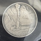 Switzerland 1971 Vitznau-rigibahn Cogwheel Mountain Railway Silver Medal Token