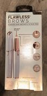 Finishing Touch Flawless Brows Eyebrow Hair Remover Pain Free 18k Gp Brand New 