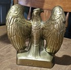 Vintage Philadelphia Mfg 1776 American Federal Brass Eagle  Single Bookend