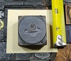 Antique Vtg Women s Ring Decorative Letterpress Print Type Ornament Cut Block