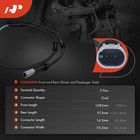 Front And Rear Disc Brake Pad Wear Sensors Bmw 528i  535d  535i  550i  640i 2pcs