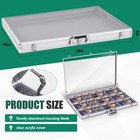 Memorywuu 24 x20  Trade Show Display Case Table Top Portable Aluminum Sports    