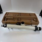 Vintage Unitron Telescope Model 114 128 62mm F 900mm Ota Tube W box 1950 s Parts
