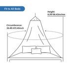 Mosquito Net Bed Canopy For Girls  Elegant Canopy Bed Curtains From Ceiling     