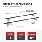 Yakima Roundbar Large 66    Steel Roof Rack System Crossbars  Set Of 2  open Box 
