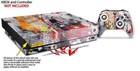 Skin For Xbox One X Console Controller Abstract Graffiti Decal