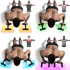 Push Up Bars Gym Exercise Equipment Fitness 1 Pair Pushup Handles With Cushioned