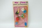 Vintage 1970s Mini Things Cake Decoration Topper Lone Toy Tree Dollhouse Bird