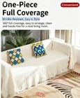 Boho Farmhouse Fringed Knitted Throw Blanket Decorative For Couch Sofa Bed