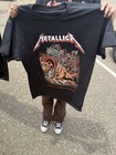 Metallica Denver Co Authentic Jun29-25 Official Concert T-shirt Limited Edition