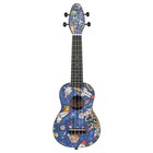 Ortega K2-sp Keiki Designer Series Soprano Ukulele Bundle  Spaceman