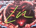 Metallica Autographed Signed Lars Kirk Hammett 11x17 Poster 2017 Coa Hologram