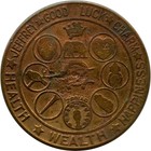 1930s Jeffrey Good Luck Charm Kill The Jinx Mizpah Health Wealth Happiness Token